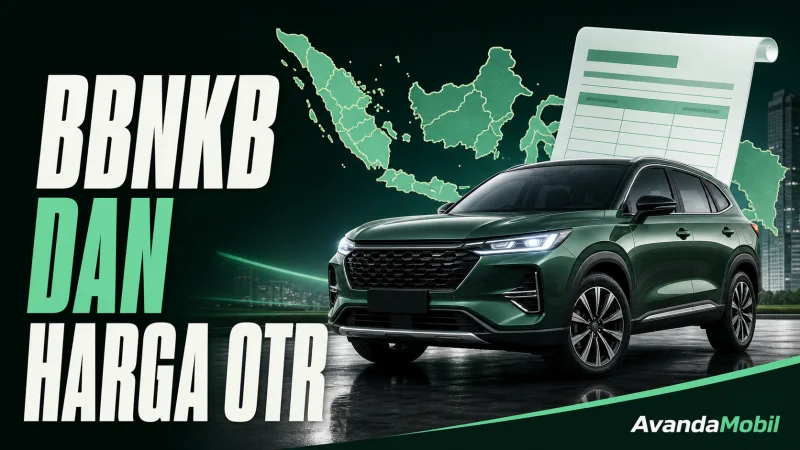 Pengaruh BBNKB dan daerah registrasi terhadap harga OTR mobil