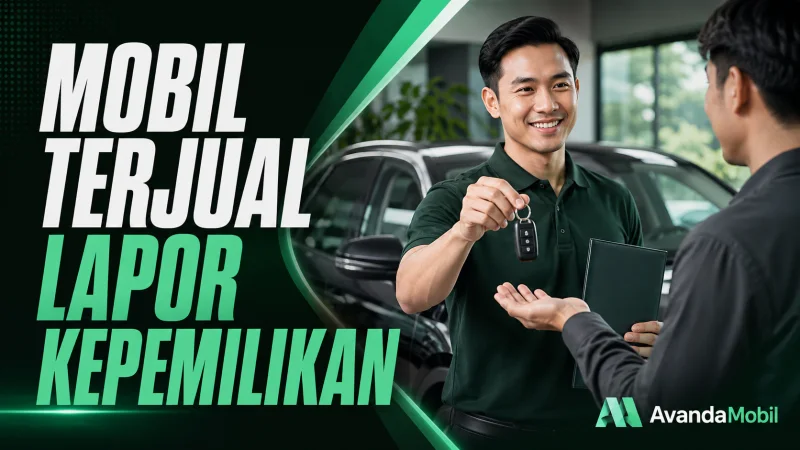 Pelaporan kendaraan yang telah dijual untuk pembaruan kepemilikan