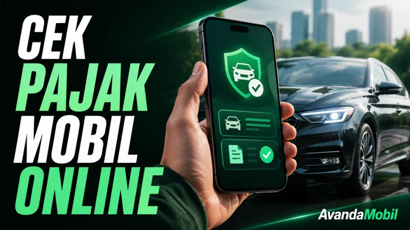 Pengecekan pajak mobil melalui layanan Samsat daring