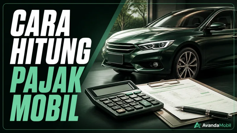 Perhitungan pajak kendaraan bermotor tahunan untuk mobil