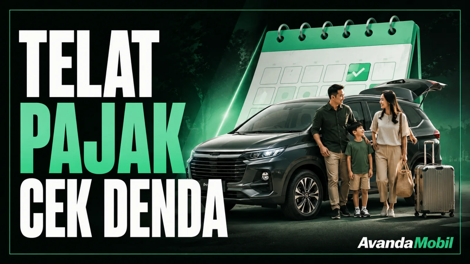 Pemeriksaan denda keterlambatan pembayaran pajak mobil