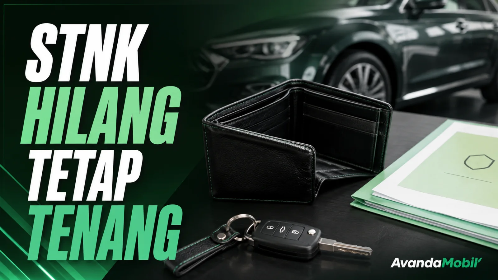 Persiapan pengurusan penggantian STNK mobil yang hilang